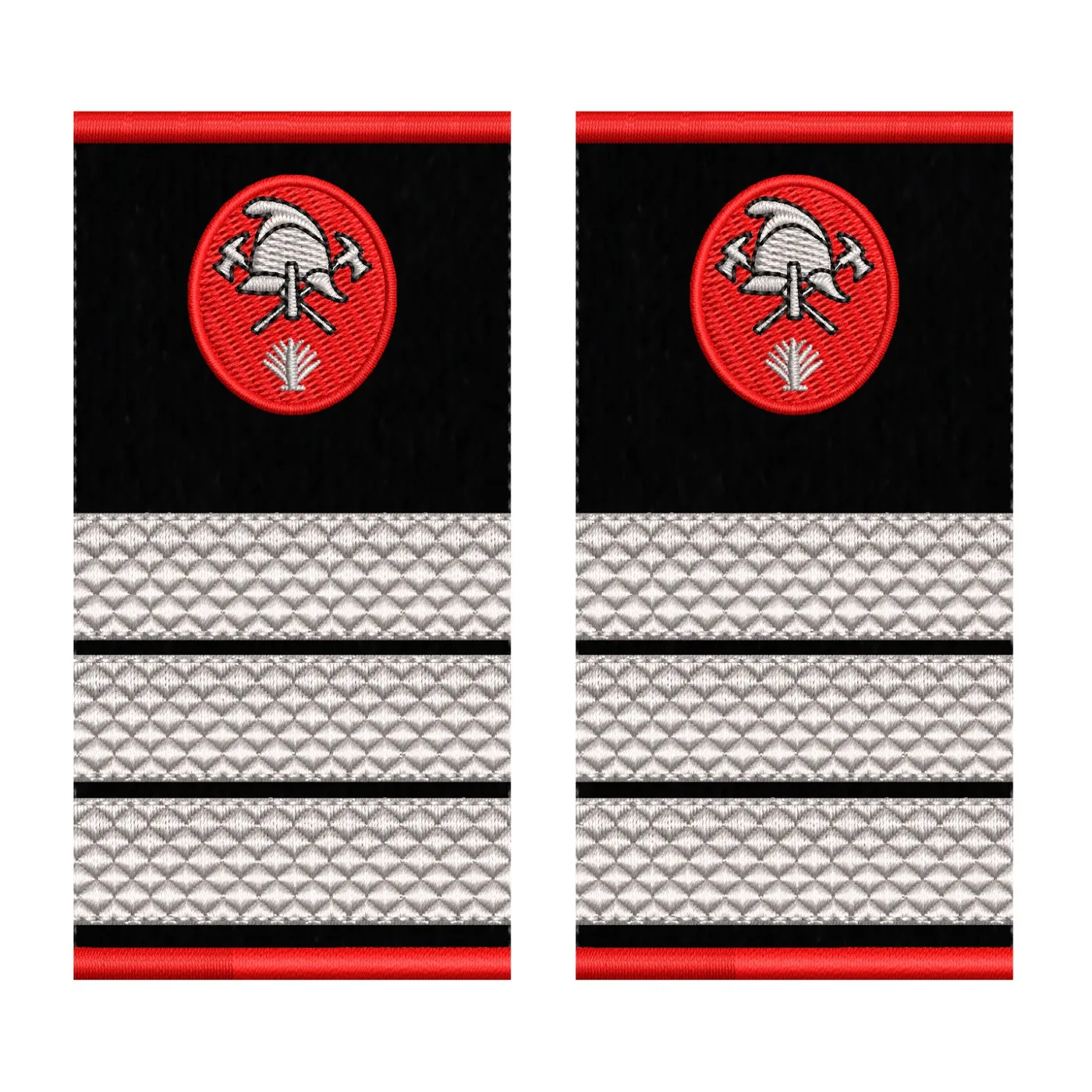 GRADE PLUTONIER ADJUTANT POMPIERI - PASPOAL LANA NEGRU