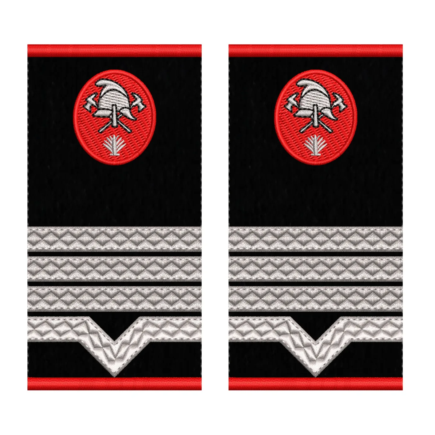 GRADE MAISTRU MILITAR CLASA 2 POMPIERI - PASPOAL LANA NEGRU