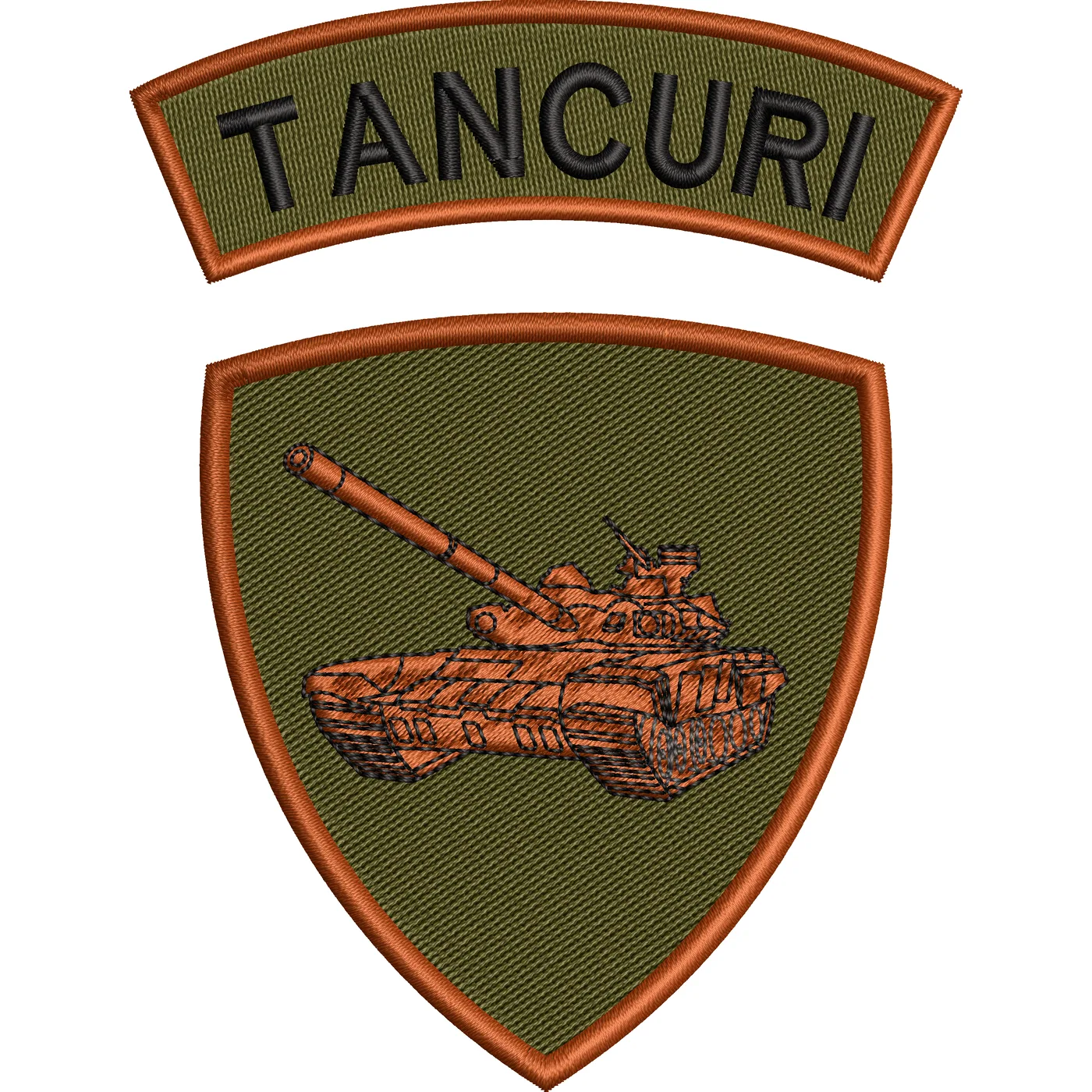 ECUSON / EMBLEMA - TANK + ECUSON