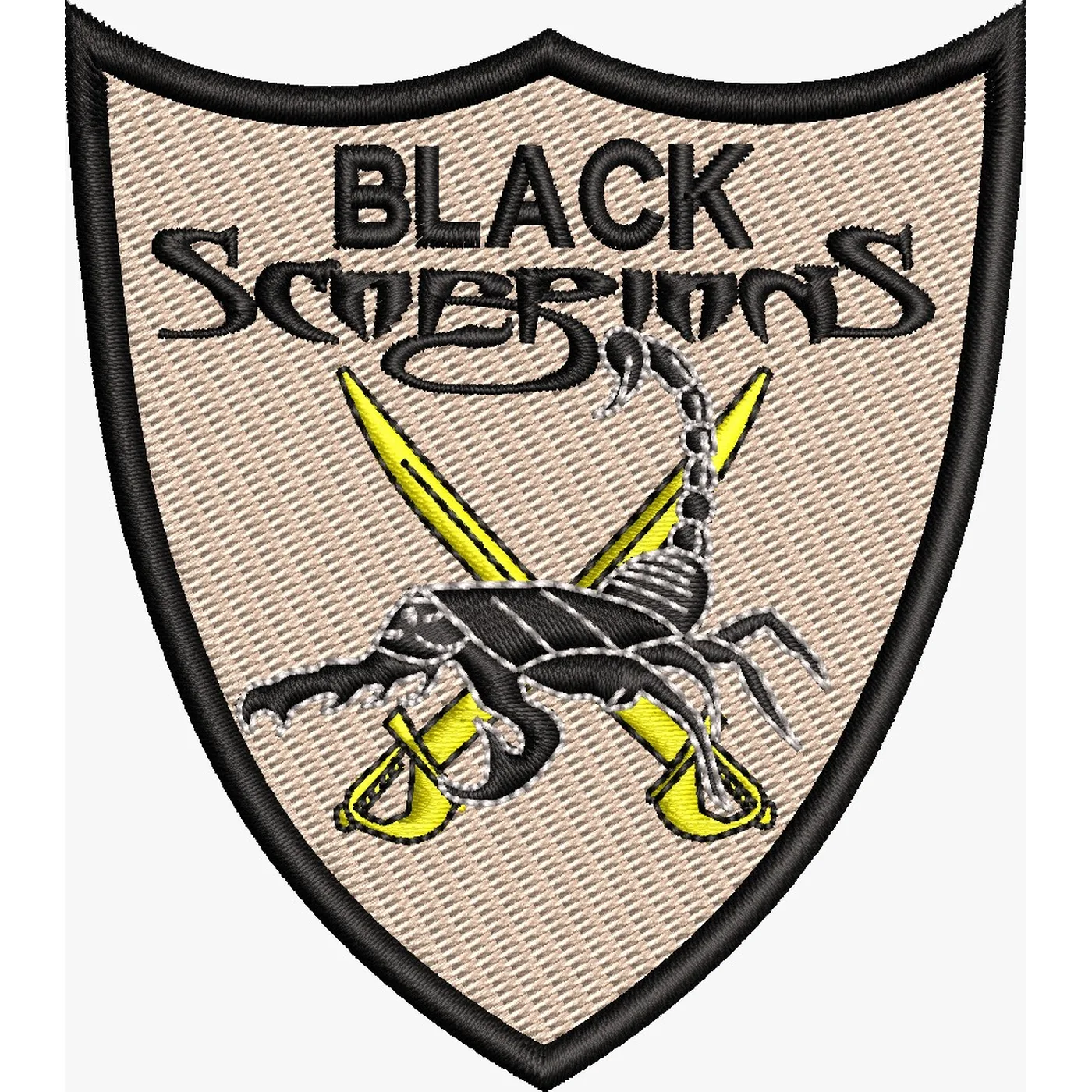 ECUSON / EMBLEMA BLACK SCORPIONS