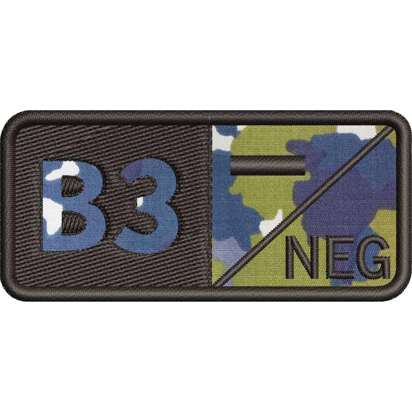 ECUSON GRUPA SANGUINA B3 NEGATIV - COMBAT AVIATIE