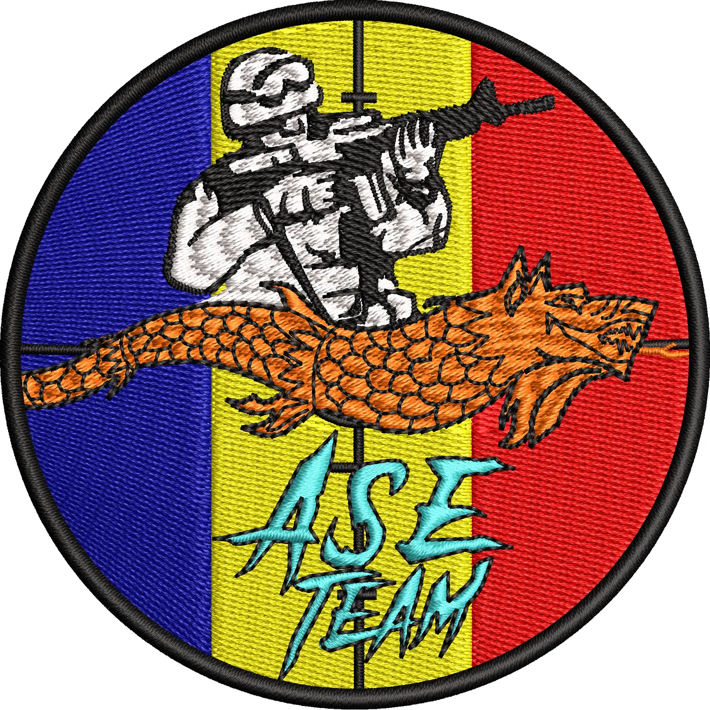 ECUSON / EMBLEMA - ASE TEAM / 1