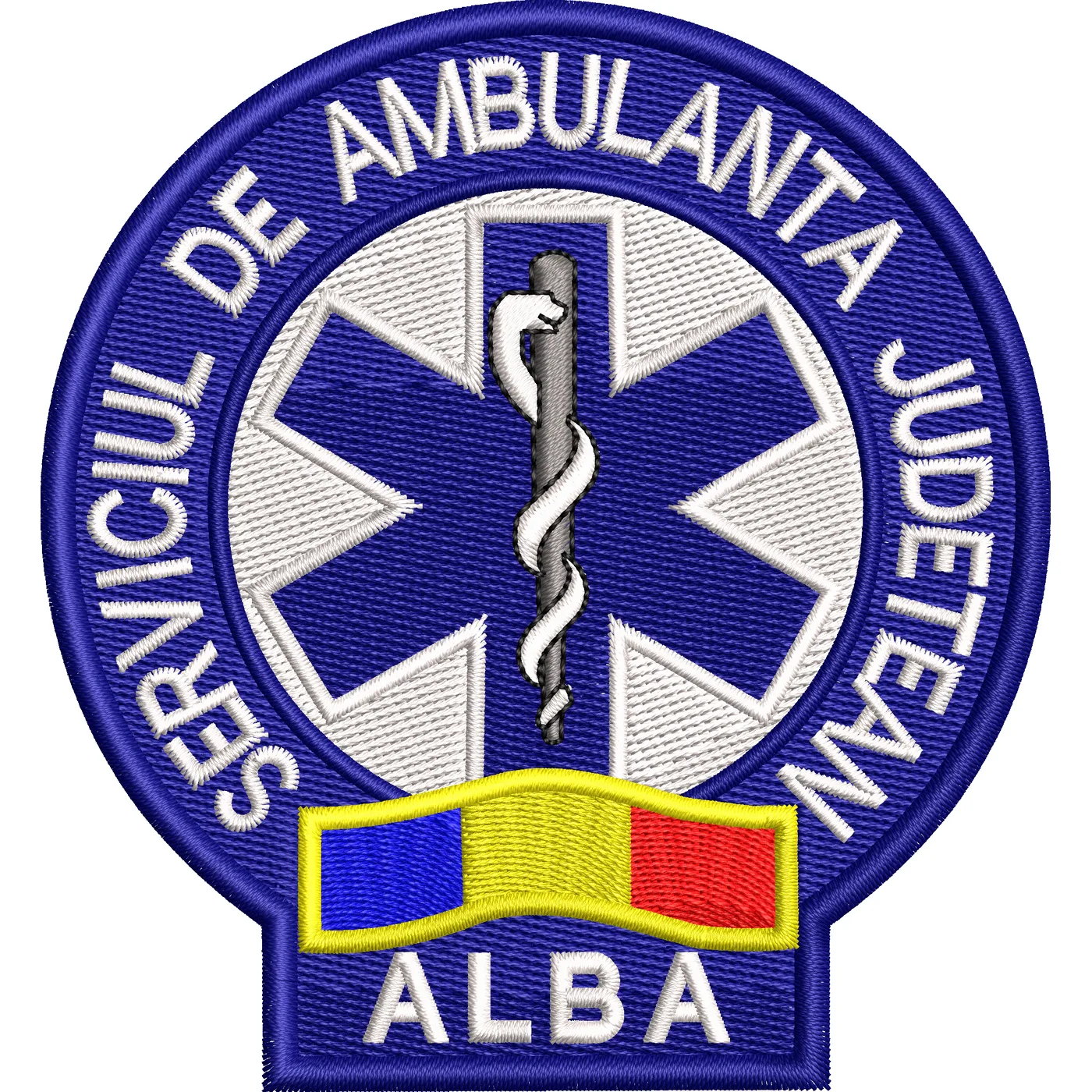 EMBLEMA AMBULANTA SAJ MANECA