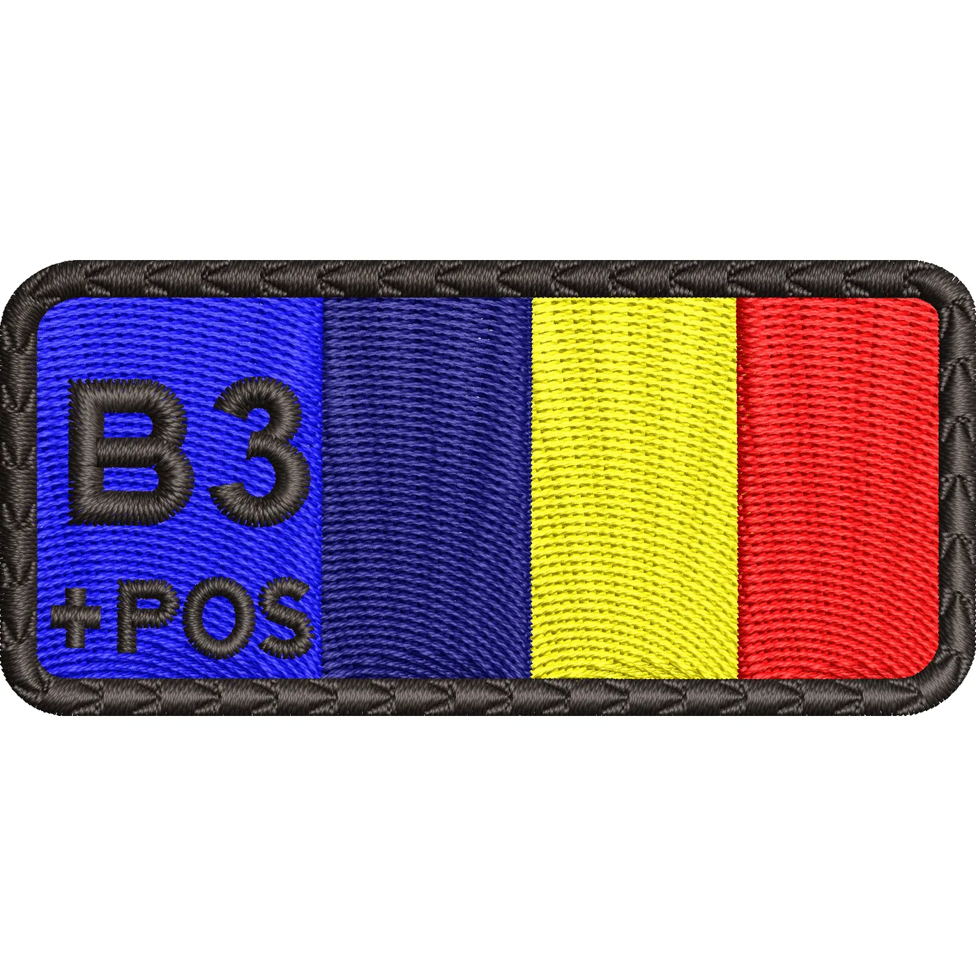 ECUSON GRUPA SANGUINA B3 NEG TRICOLOR