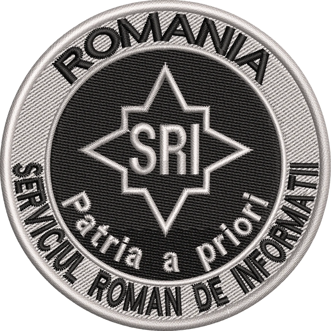 EMBLEMA SERVICIUL ROMAN DE INFORMATII SRI, SUBOFITERI