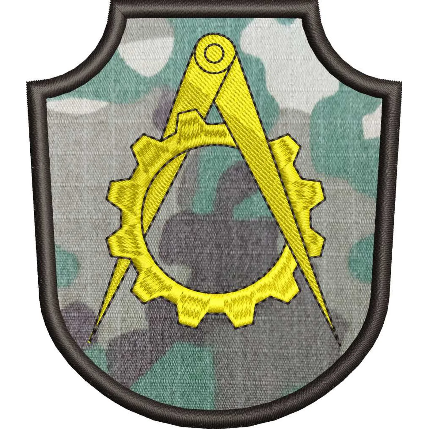 ECUSON / EMBLEMA - STIINTE INGINERESTI ( INGINER ) combat