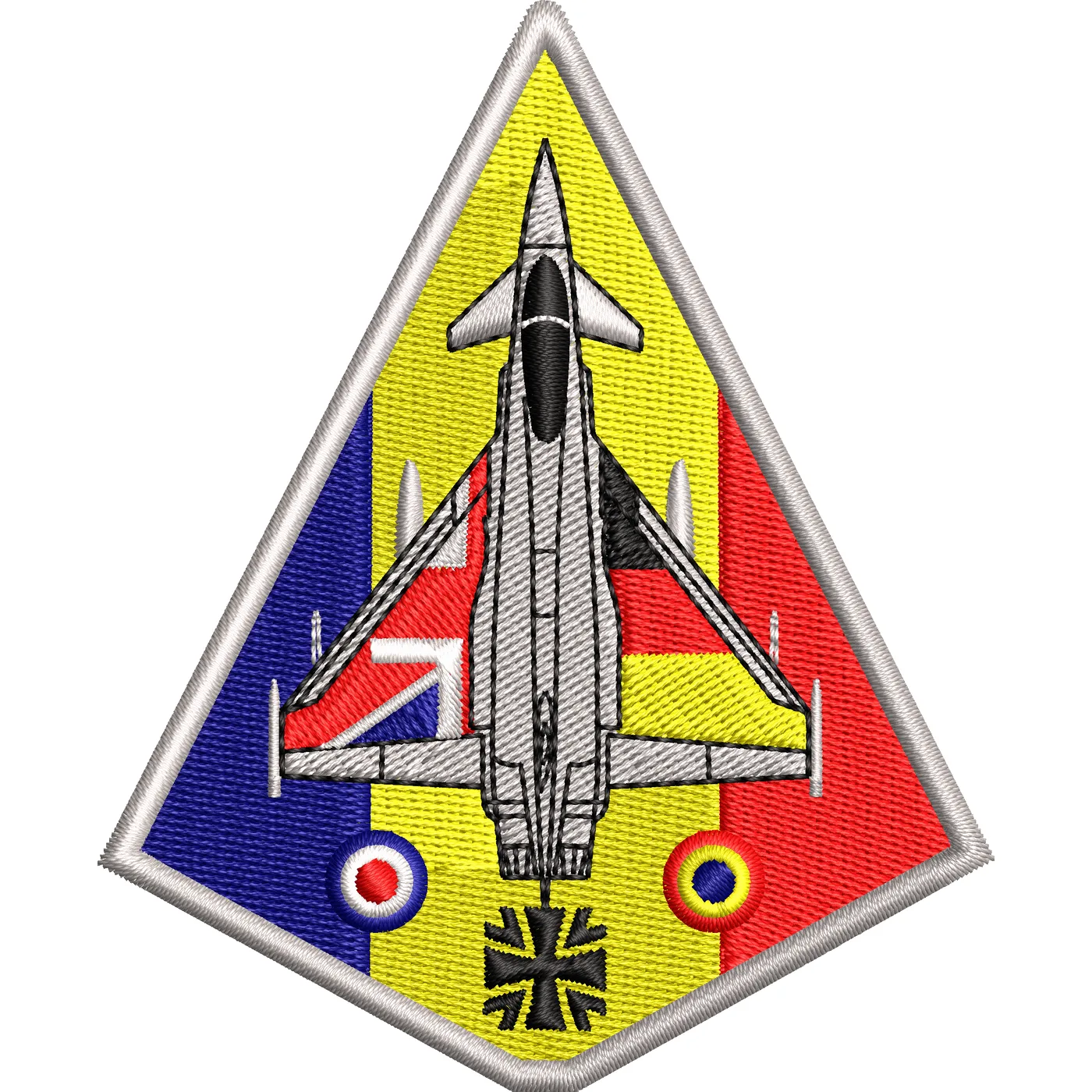 EMBLEMA F-16 EUROFIGHTER ESCADRILA 71 RICHTOFEN - 1