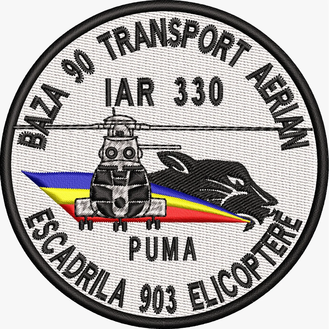EMBLEMA BAZA 90 TRANSPORT AERIAN ESCADRILA 903 ELICOPTERE