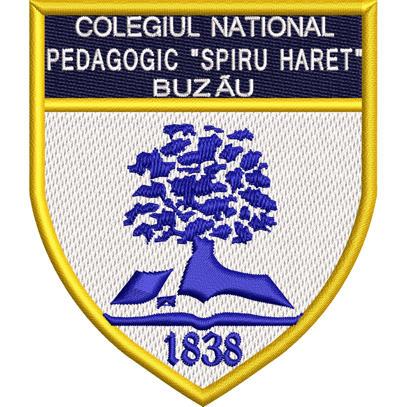 EMBLEMA SCOLARA COLEGIUL NATIONAL SPIRU HARET BUZAU