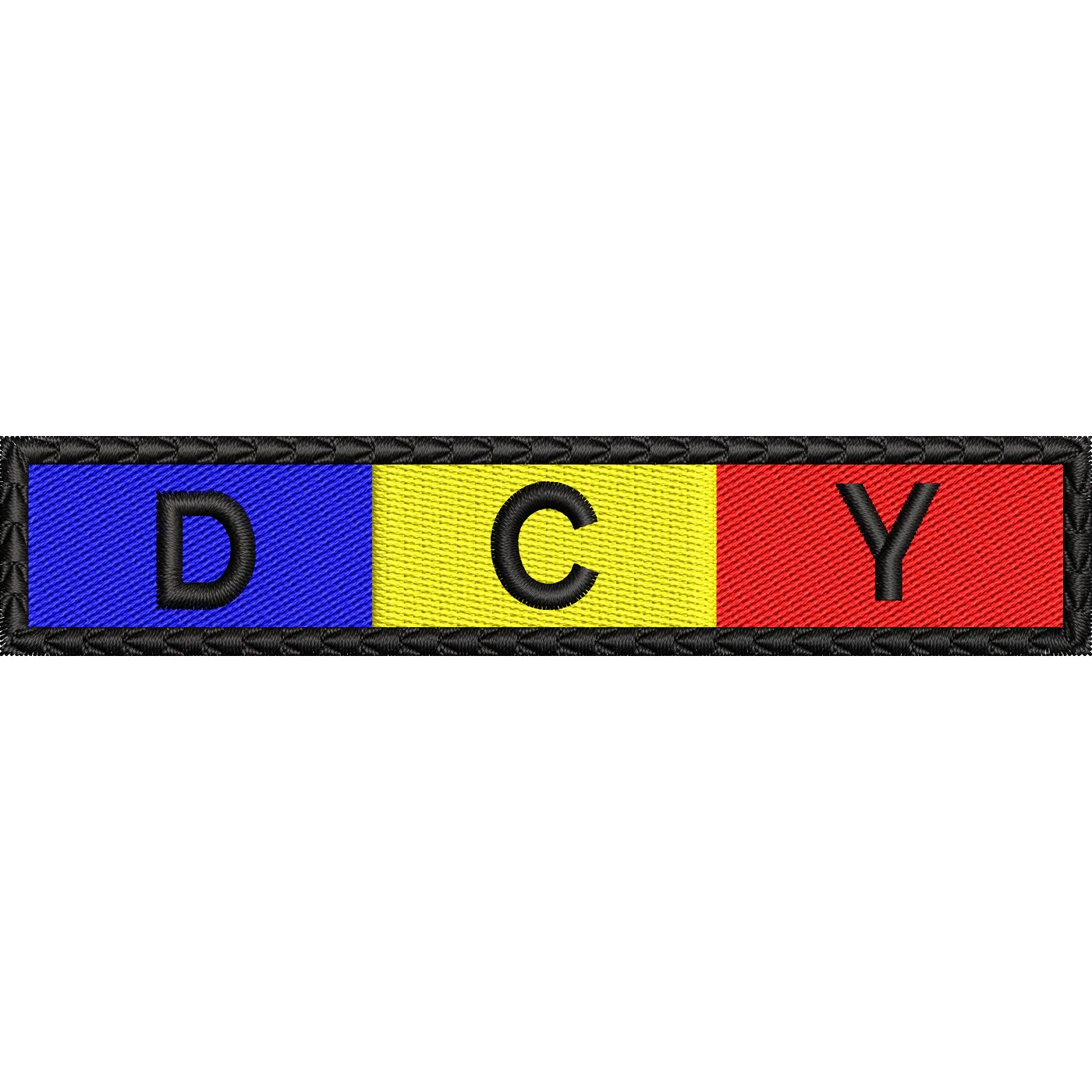 STEAG PIEPT TRICOLOR 12 CM X 2.5 CM