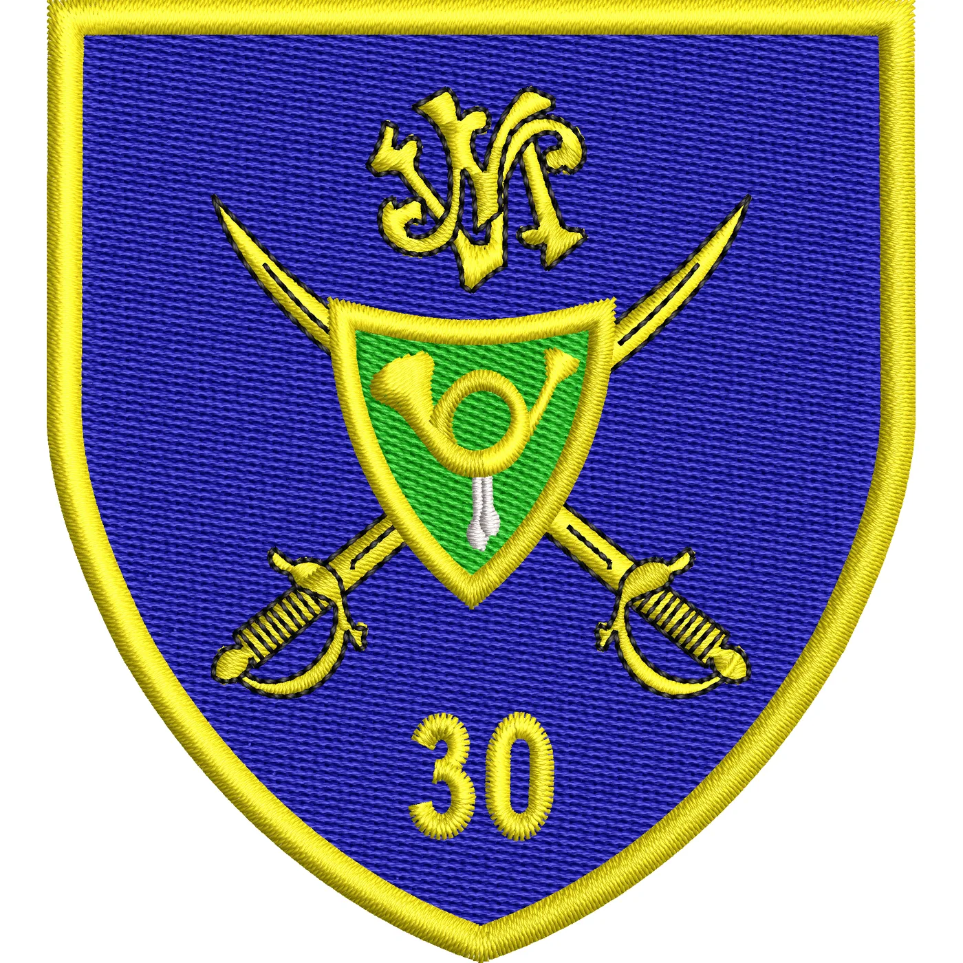 EMBLEMA BRIGADA 30 GARDA MIHAI VITEAZUL