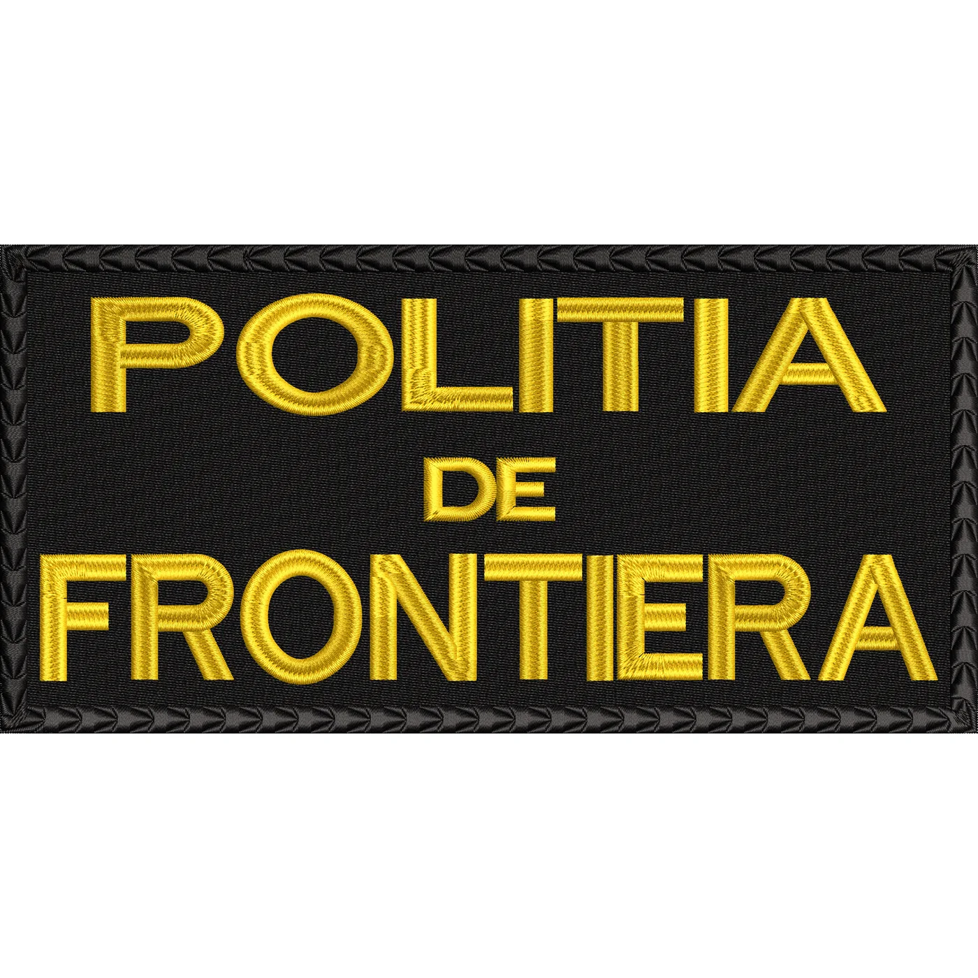 EMBLEMA POLITIA DE FRONTIERA SPATE 24X8CM