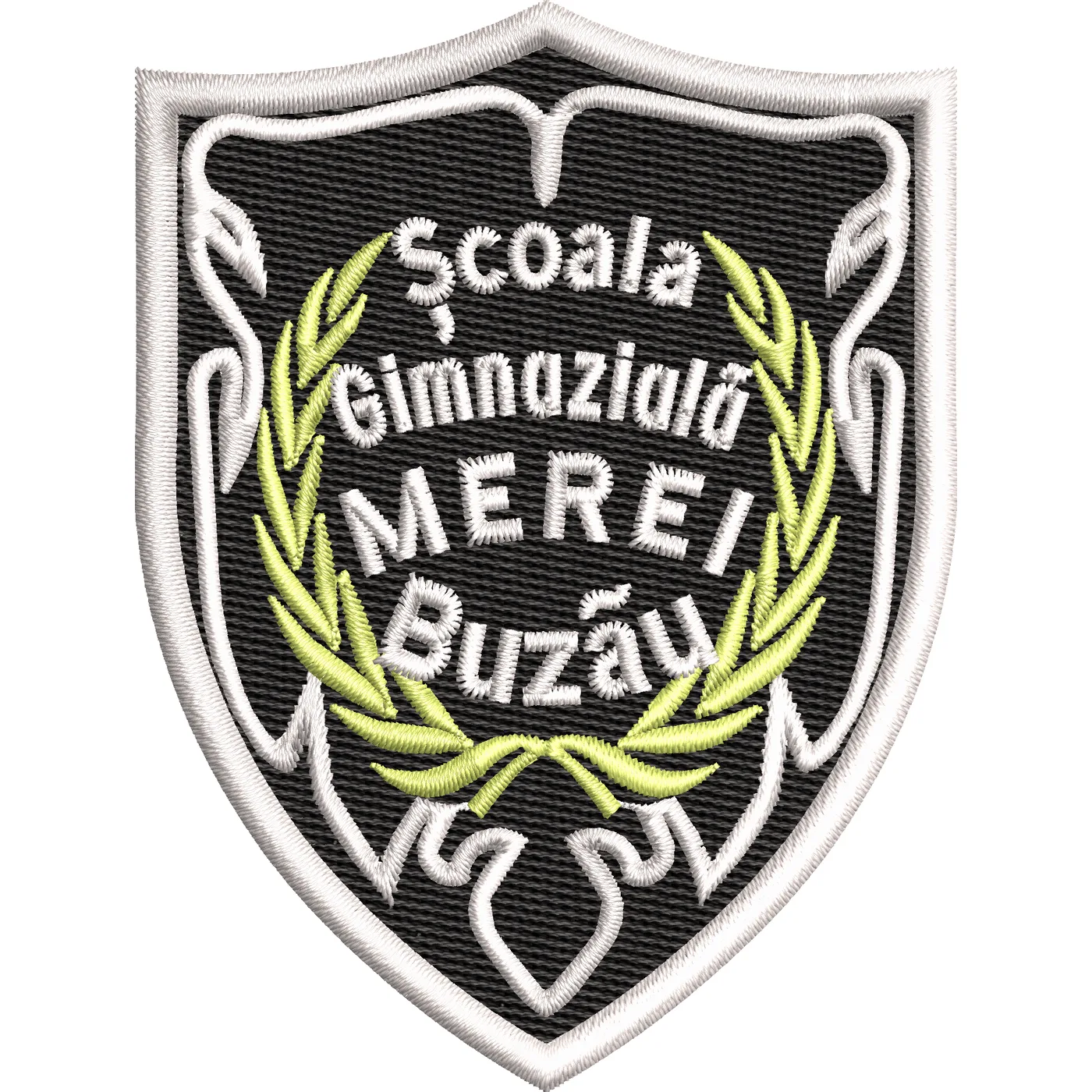 EMBLEMA SCOLARA SCOALA GIMNAZIALA MEREI