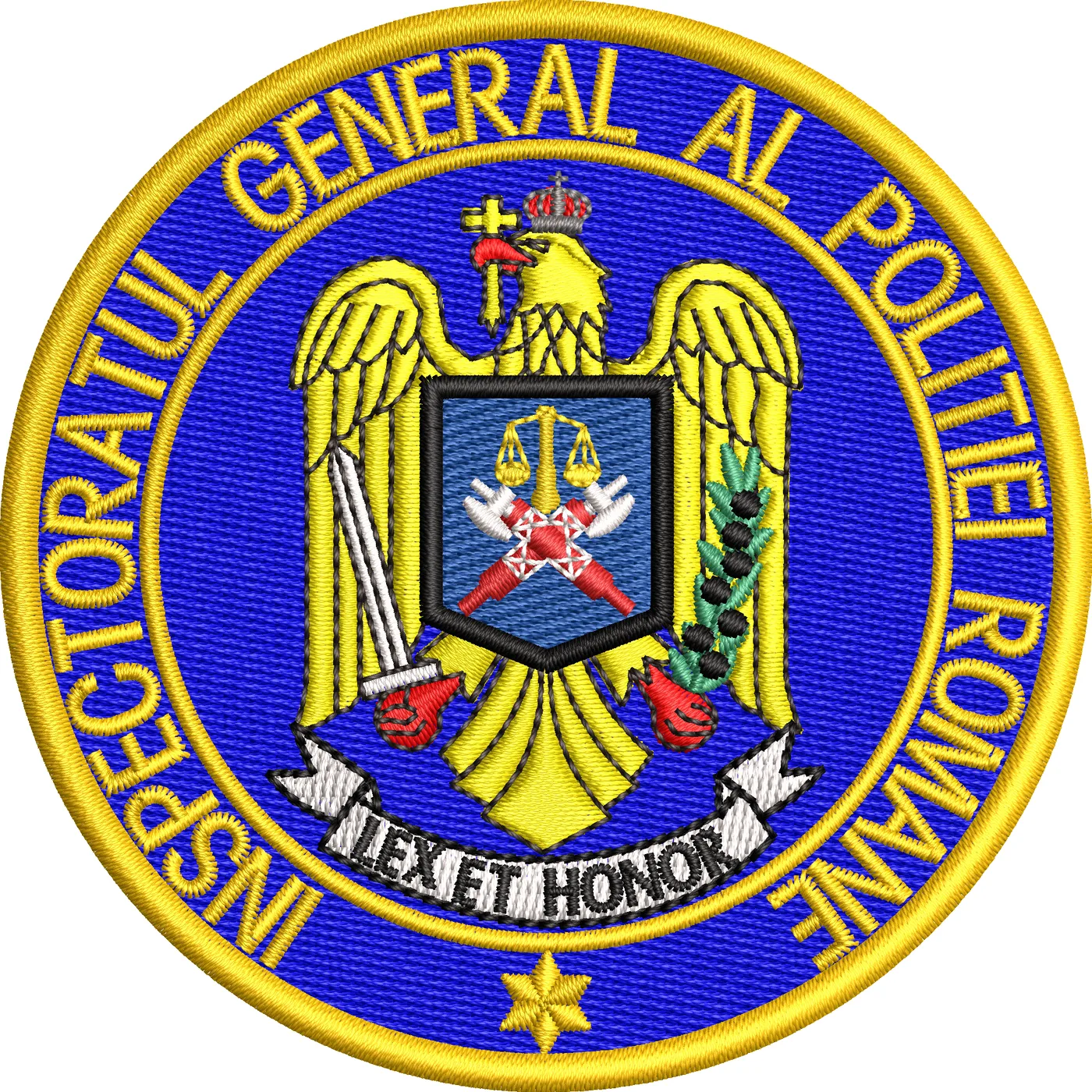Emblema INSPECTORATUL GENERAL AL POLITIEI ROMANE