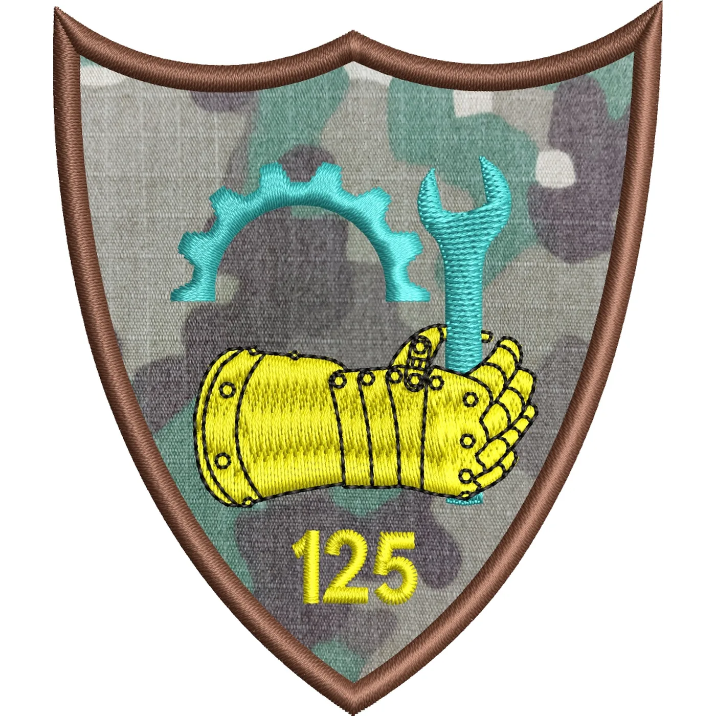 ECUSON / EMBLEMA SECTIA 125 MENTENANTA - COMBAT